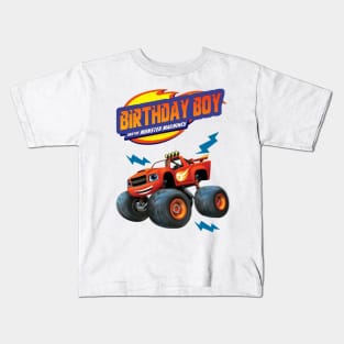 Birthday Boy - Blaze and The Monster Machines Kids T-Shirt